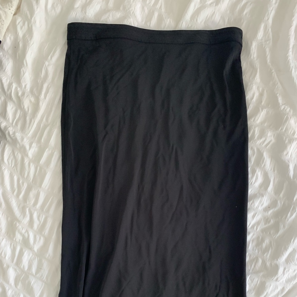 Black Tahari Maxi Skirt
